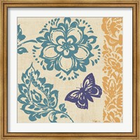 Blue Indigo Butterfly II Fine Art Print