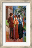 Promenade Of Three People II, 1914 Fine Art Print