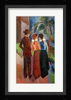 Promenade Of Three People II, 1914 Fine Art Print