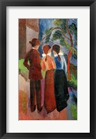 Promenade Of Three People II, 1914 Fine Art Print