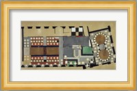 Plan For A Bus Station: Design For The First Floor, 1927 Fine Art Print