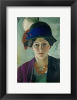 Elisabeth Macke With Hat, 1909 Fine Art Print