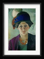 Elisabeth Macke With Hat, 1909 Fine Art Print