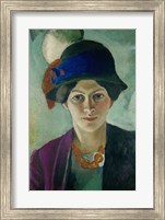 Elisabeth Macke With Hat, 1909 Fine Art Print