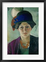 Elisabeth Macke With Hat, 1909 Fine Art Print