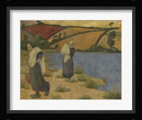Washerwomen At The Laita River, Near Pouldu, 1892 Fine Art Print