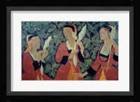 The Three Spinners, 1918 Fine Art Print