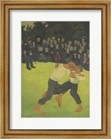 Breton Wrestler,  1891-1892 Fine Art Print