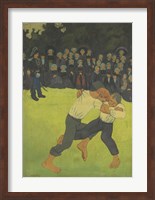 Breton Wrestler,  1891-1892 Fine Art Print