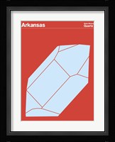 Montague State Posters - Arkansas Fine Art Print