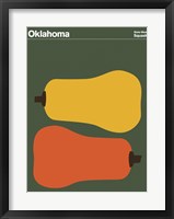 Montague State Posters - Oklahoma Framed Print
