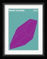 Montague State Posters - South Carolina Framed Print