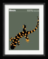 Montague State Posters - Illinois Fine Art Print