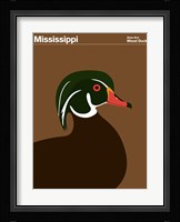 Montague State Posters - Mississippi Framed Print