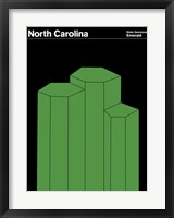 Montague State Posters - North Carolina Framed Print