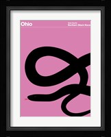Montague State Posters - Ohio Fine Art Print