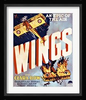Wings Movie Poster Fine Art Print