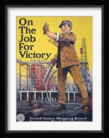 On the Job for Victory Fine Art Print