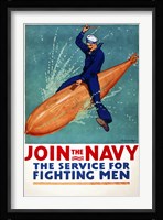 Join the Navy, the Service for Fighting Men Fine Art Print