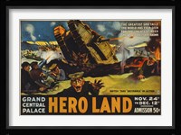 Hero Land, WWI Movie Poster Fine Art Print
