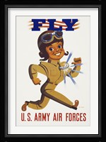 Fly - U.S. Army Air Forces Framed Print
