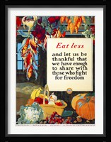 Eat Less, and Let us be Thankful Fine Art Print