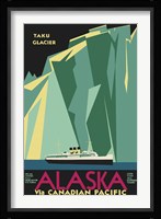 Alaska Taku Glacier Framed Print