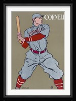 Cornell Baseball Framed Print