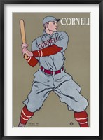 Cornell Baseball Framed Print