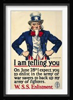 I Am Telling You Fine Art Print