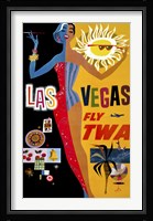 Las Vegas, Fly TWA Fine Art Print