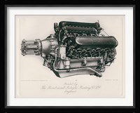 Napier Lion Engine Fine Art Print