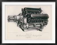 Napier Lion Engine Fine Art Print