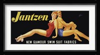 New Glamour Swim Suit Fabrics Fine Art Print
