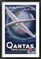 Quantas Empire Airways Fine Art Print