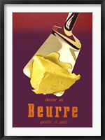 Swiss, Better Butter Framed Print
