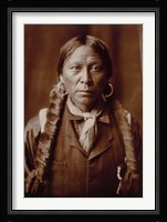 A Jicarilla Man, by Edward Curtis Fine Art Print