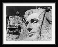 Abraham Lincoln on Mount Rushmore Fine Art Print