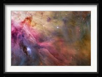 Abstract Art Found in the Orion Nebula Framed Print