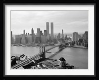 Brooklyn Bridge and World Trade Center, Lower Manhattan Fine Art Print