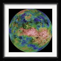 Hemispheric View of Venus Framed Print