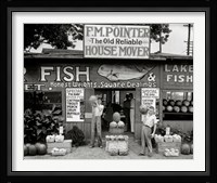 Roadside Stand Near Birmingham, Alabama Framed Print