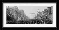 The Rex Pageant, Mardi Gras Framed Print