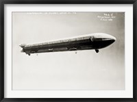 Zeppelin Airship in Flight II Framed Print