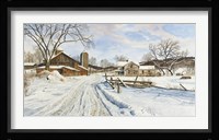 Mid-January Farmscape Fine Art Print