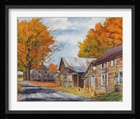 October Country Drive Fine Art Print