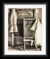 Laundry Framed Print