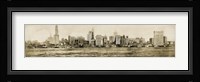 NYC Skyline 1911 Framed Print