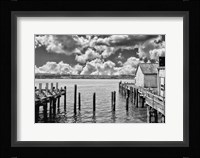 Wharf Framed Print
