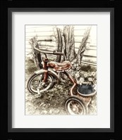 Red Tricycle Fine Art Print
